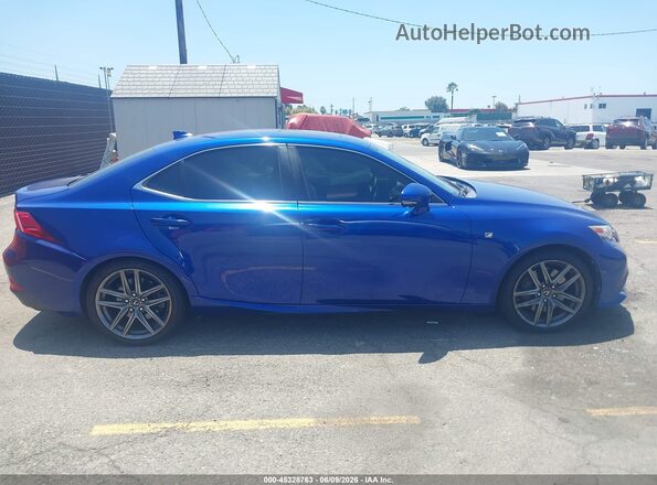 JTHBA1D23G5006703 2016 LEXUS IS 200T Blue 