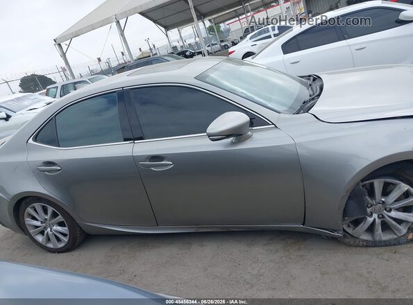 JTHBA1D23G5009293 2016 LEXUS IS 200T Серебряный Панорамный вид салона 360°