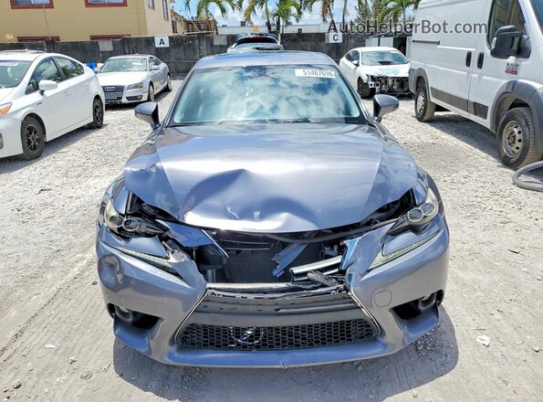 JTHBA1D23G5009410 2016 LEXUS IS Gray Դիմացի տեսք