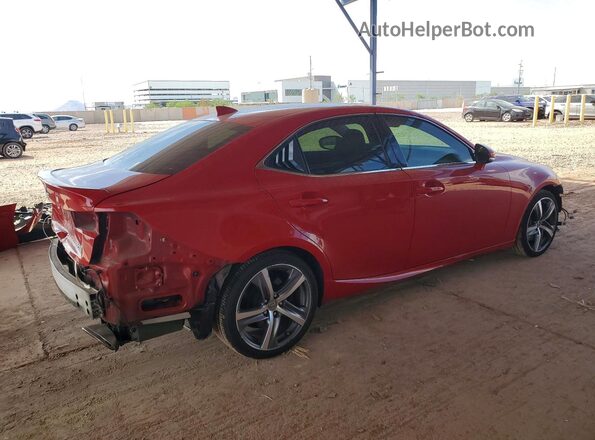 JTHBA1D23H5048631 2017 LEXUS IS Red Rear right