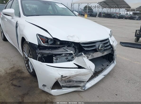 JTHBA1D23H5050220 2017 LEXUS IS 200T White Front view