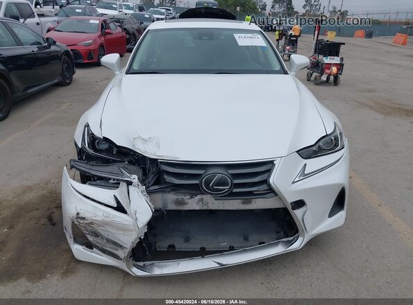 JTHBA1D23H5050220 2017 LEXUS IS 200T White Rear interior view