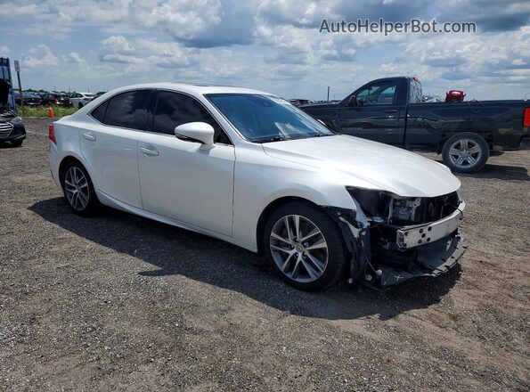 JTHBA1D23J5071879 2018 LEXUS IS White Передня права чверть