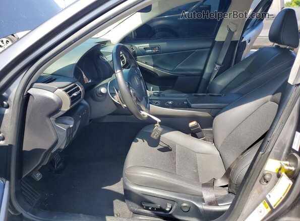JTHBA1D24G5007388 2016 LEXUS IS Silver Front interior view