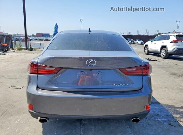 JTHBA1D24G5007388 2016 LEXUS IS Silver Rear view