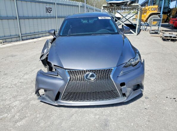 JTHBA1D24G5011750 2016 LEXUS IS Gray Դիմացի տեսք