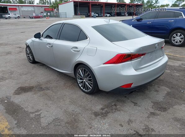 JTHBA1D24H5044653 2017 LEXUS IS 200T Серебряный Задняя левая четверть