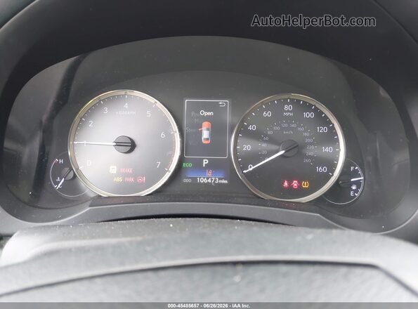 JTHBA1D24H5044653 2017 LEXUS IS 200T Серебряный Вид задних сидений