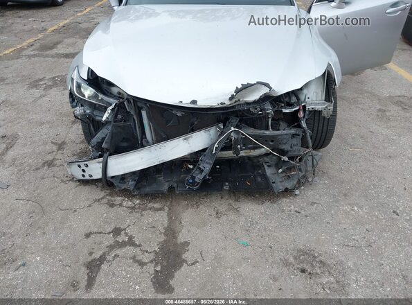JTHBA1D24H5044653 2017 LEXUS IS 200T Серебряный Вид спереди