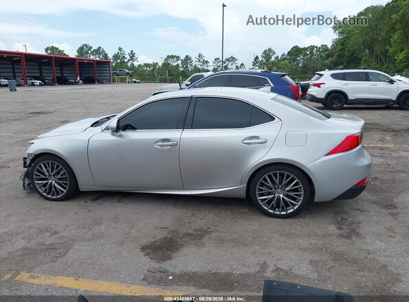 JTHBA1D24H5044653 2017 LEXUS IS 200T Серебряный 