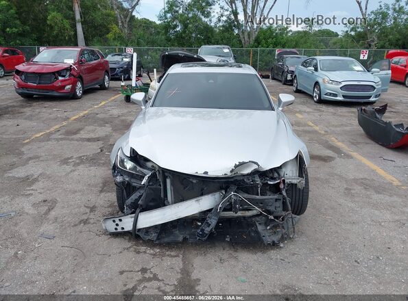JTHBA1D24H5044653 2017 LEXUS IS 200T Серебряный Вид задней части салона
