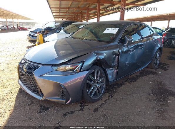 JTHBA1D24H5061288 2017 LEXUS IS 200T Gray Front left
