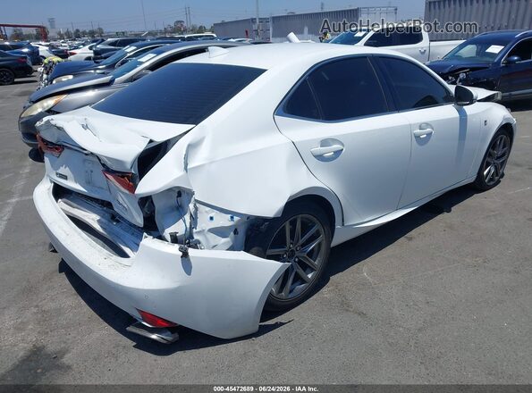 JTHBA1D24J5067842 2018 LEXUS IS 300 Белый Задняя правая четверть