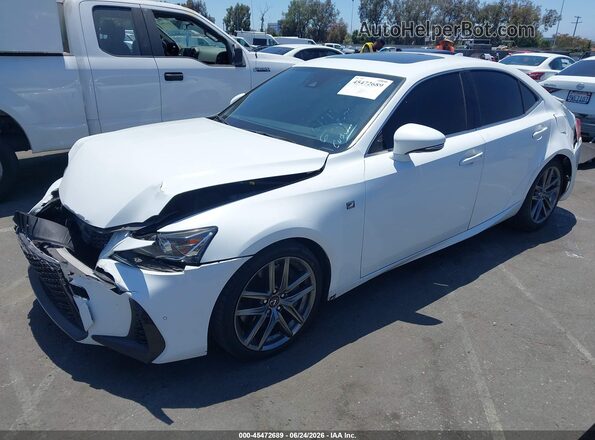 JTHBA1D24J5067842 2018 LEXUS IS 300 Белый Передняя левая четверть