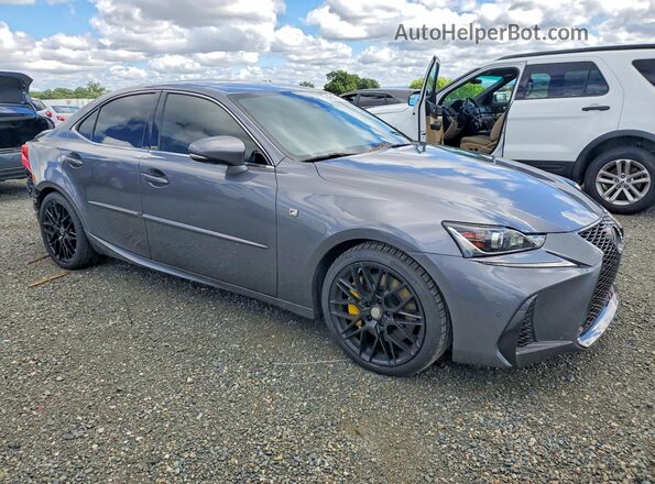 JTHBA1D24K5090815 2019 LEXUS IS Charcoal Առջևի աջ