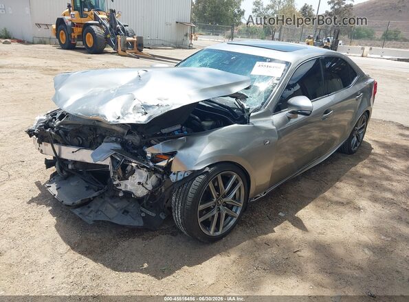 JTHBA1D24K5092774 2019 LEXUS IS 300 Silver Առջևի ձախ երեք քառորդ տեսարան