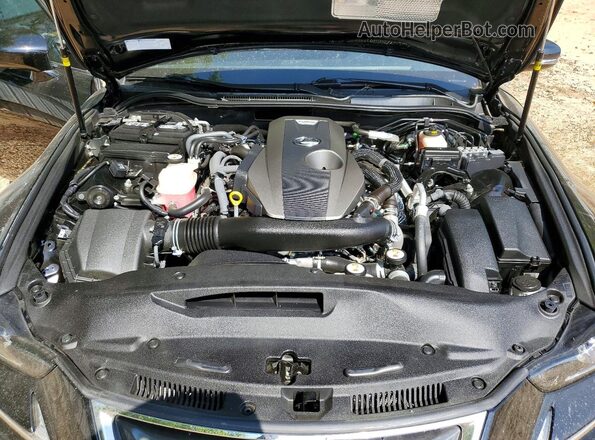 JTHBA1D24K5099045 2019 LEXUS IS Black Սալոնի հետևի տեսք