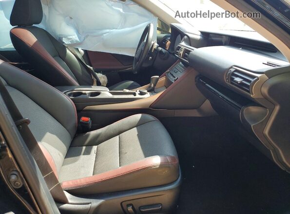 JTHBA1D24K5099045 2019 LEXUS IS Black Սալոնի դիմացի տեսք
