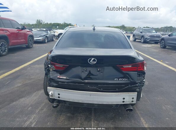 JTHBA1D25G5023714 2016 LEXUS IS 200T Black 