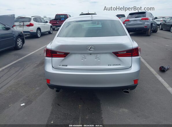 JTHBA1D25G5036611 2016 LEXUS IS 200T Silver 