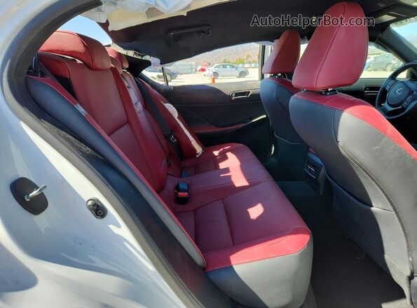 JTHBA1D25S5135079 2025 LEXUS IS White Vista de los asientos traseros