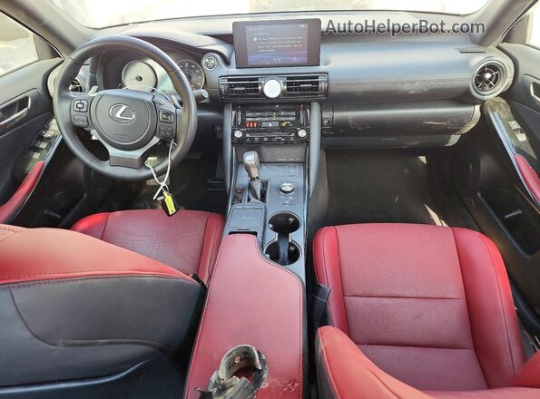 JTHBA1D25S5135079 2025 LEXUS IS White Vista del salpicadero
