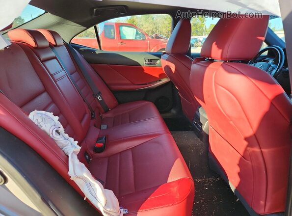 JTHBA1D26G5026301 2016 LEXUS IS Silver Հետևի նստատեղերի տեսք