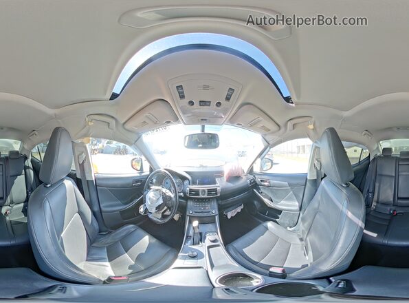 JTHBA1D26G5029506 2016 LEXUS IS White VIN კოდის სტიკერის ხედი