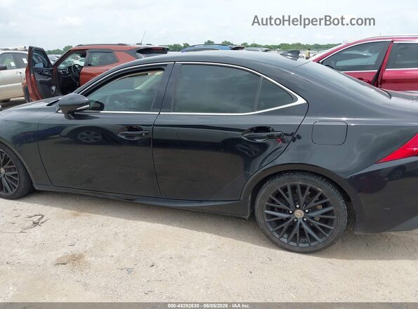 JTHBA1D26G5030123 2016 LEXUS IS 200T Black Панорамний вид салону 360°