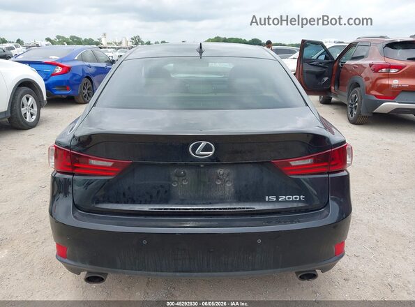 JTHBA1D26G5030123 2016 LEXUS IS 200T Black 