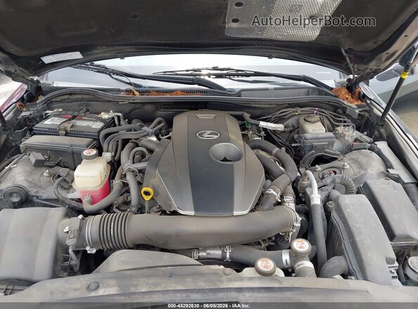 JTHBA1D26G5030123 2016 LEXUS IS 200T Black Вид ззаду