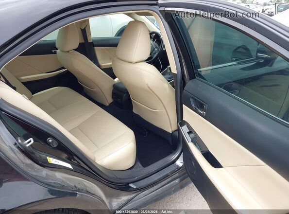 JTHBA1D26G5030123 2016 LEXUS IS 200T Black Вид наклейки з VIN-кодом