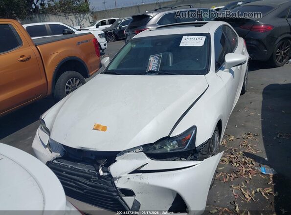 JTHBA1D26H5040278 2017 LEXUS IS 200T White Rear interior view