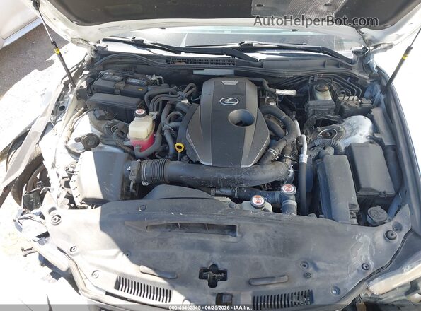 JTHBA1D26H5059896 2017 LEXUS IS 200T White Հետևի տեսք