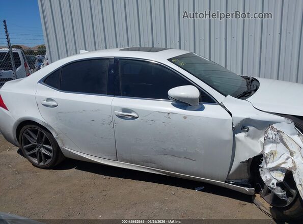 JTHBA1D26H5059896 2017 LEXUS IS 200T White Սալոնի հետևի տեսք