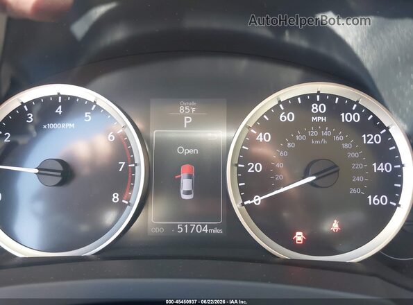 JTHBA1D27G5011404 2016 LEXUS IS 200T White უკანა სავარძლების ხედი