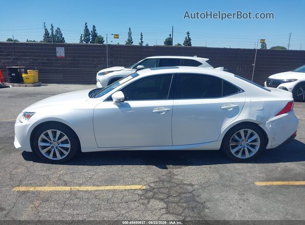 JTHBA1D27G5011404 2016 LEXUS IS 200T White სალონის 360-გრადუსიანი ხედი