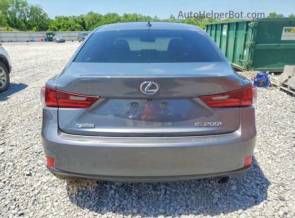 JTHBA1D27G5031443 2016 LEXUS IS Gray 