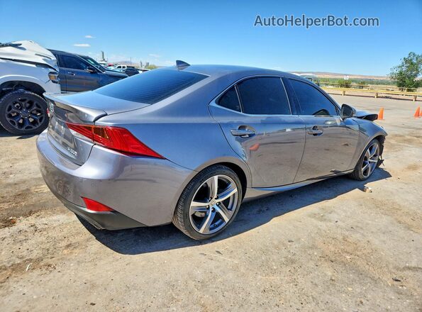 JTHBA1D27H5047353 2017 LEXUS IS Угольный Задняя правая четверть