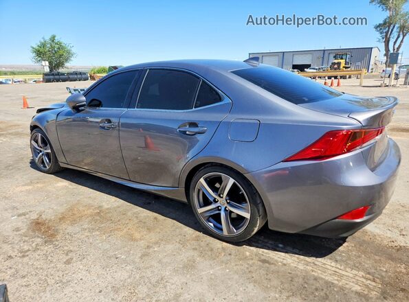 JTHBA1D27H5047353 2017 LEXUS IS Угольный Задняя левая четверть