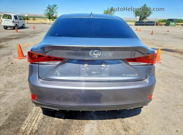 JTHBA1D27H5047353 2017 LEXUS IS Угольный Вид сзади