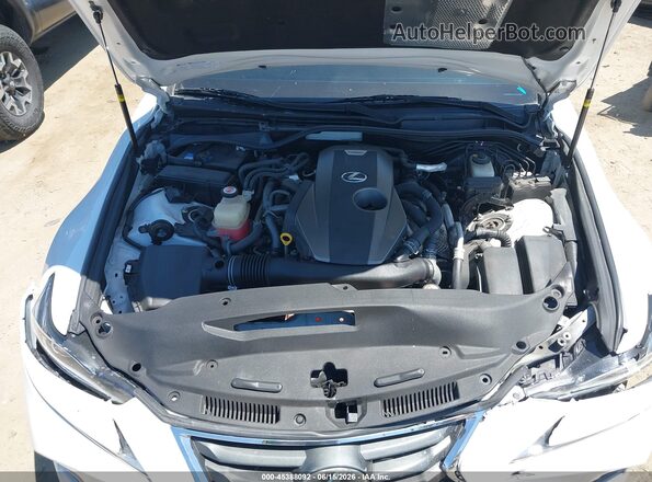 JTHBA1D27H5058725 2017 LEXUS IS 200T White Հետևի տեսք