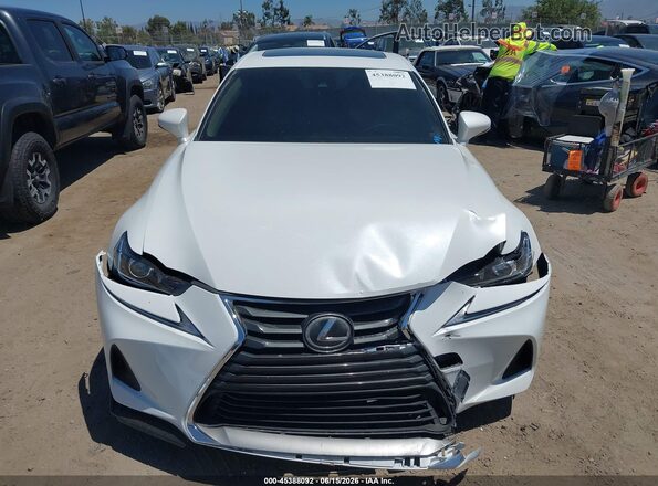 JTHBA1D27H5058725 2017 LEXUS IS 200T White Սարքավորումների վահանակի տեսք