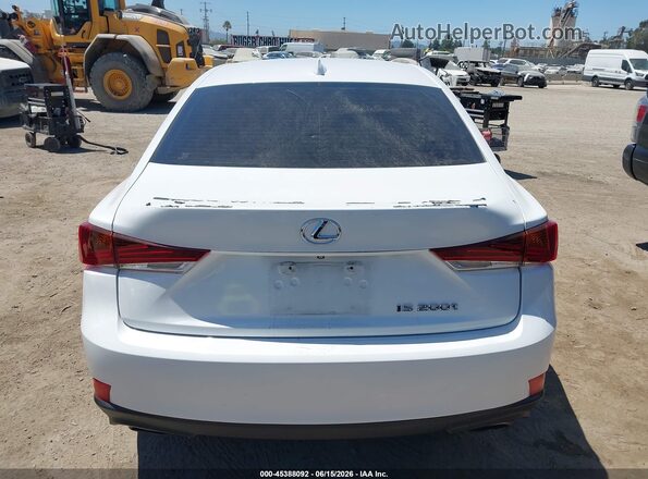 JTHBA1D27H5058725 2017 LEXUS IS 200T White 