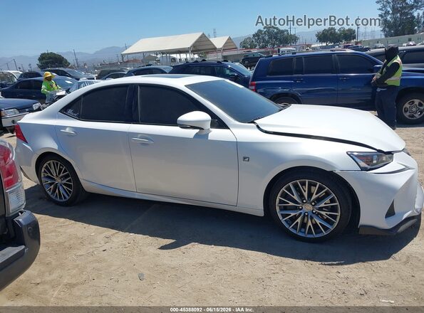JTHBA1D27H5058725 2017 LEXUS IS 200T White Սալոնի հետևի տեսք