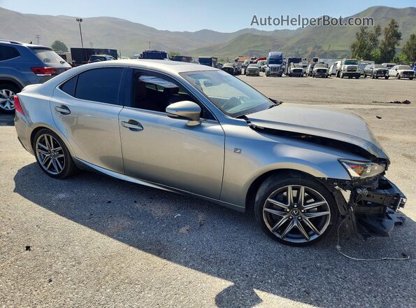 JTHBA1D27H5059342 2017 LEXUS IS Gray Передня права чверть