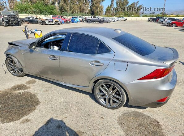 JTHBA1D27H5059342 2017 LEXUS IS Gray Задня ліва чверть