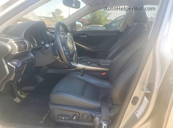 JTHBA1D28G5004705 2016 LEXUS IS Silver Вид салону спереду
