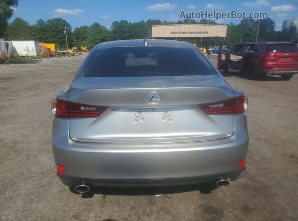 JTHBA1D28G5004705 2016 LEXUS IS Silver Вид ззаду