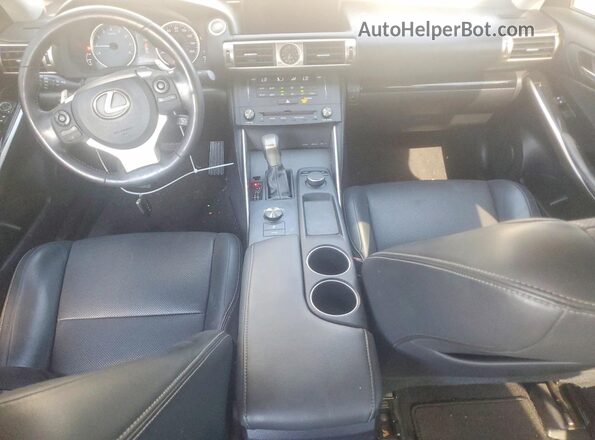 JTHBA1D28G5004705 2016 LEXUS IS Silver Вид панелі приладів
